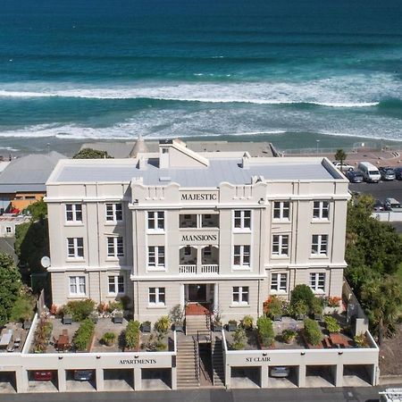Majestic Mansions - Apartments At St Clair Dunedin Bagian luar foto