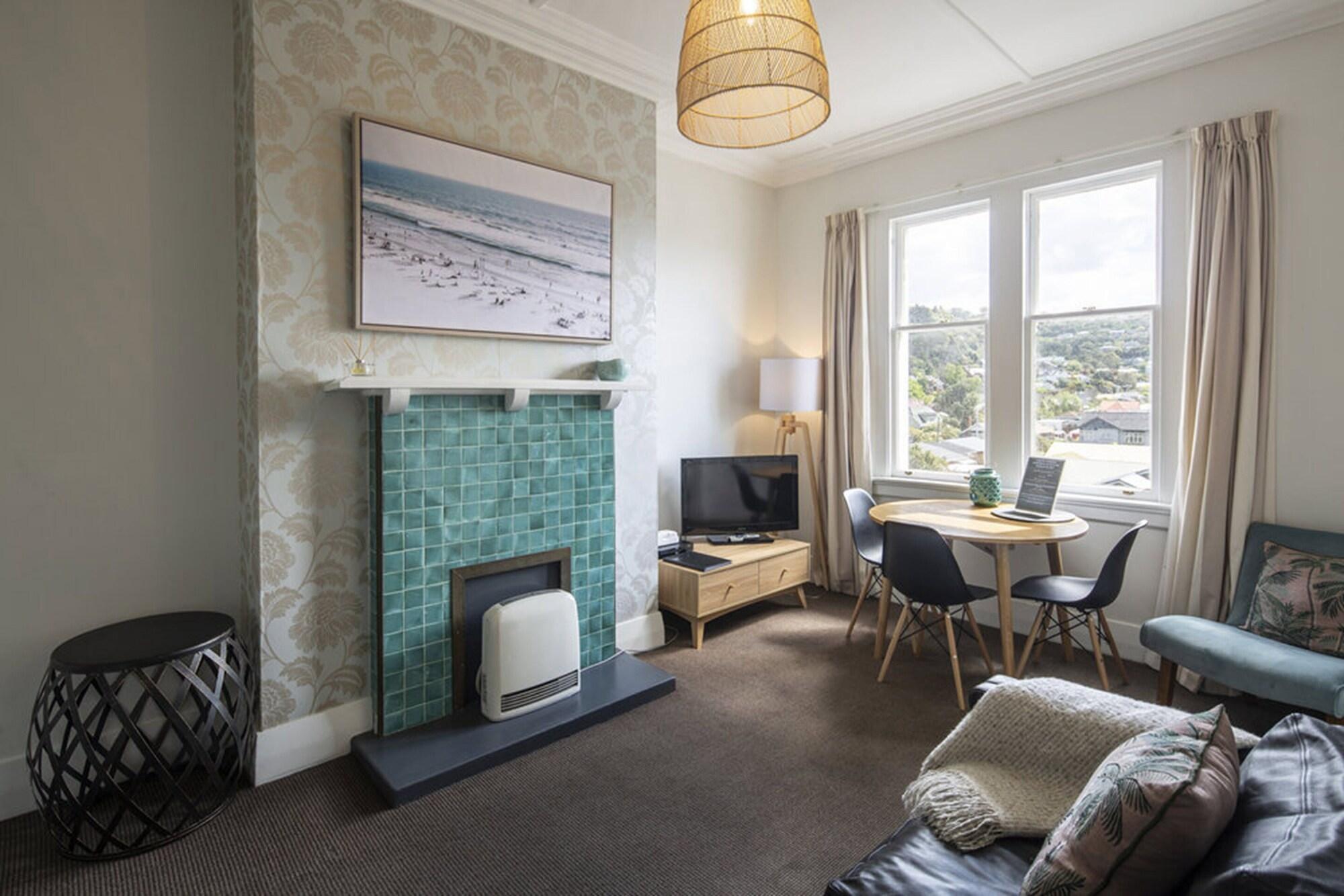 Majestic Mansions - Apartments At St Clair Dunedin Bagian luar foto
