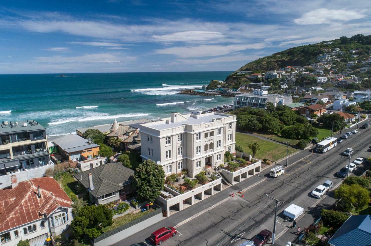 Majestic Mansions - Apartments At St Clair Dunedin Bagian luar foto