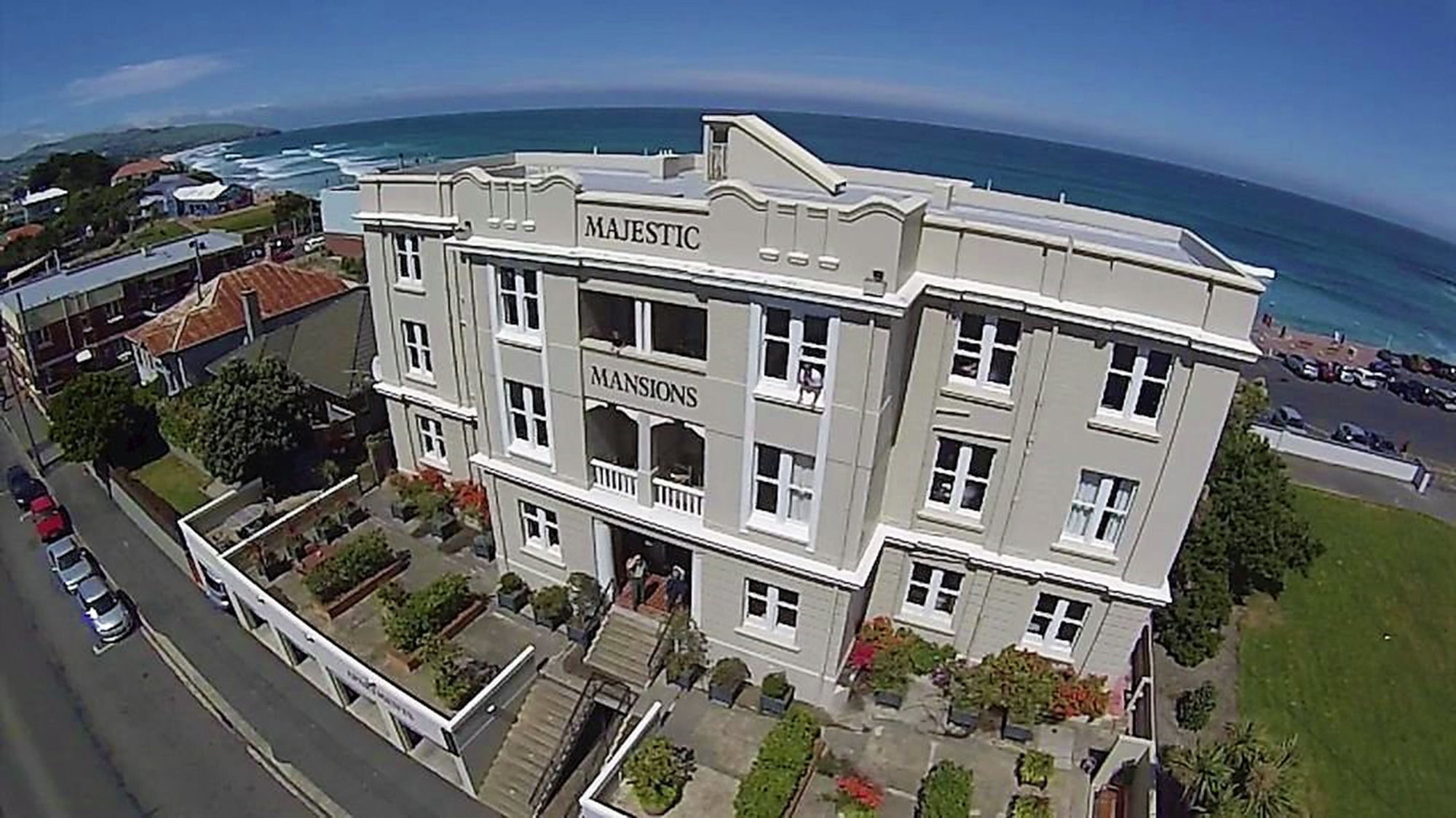 Majestic Mansions - Apartments At St Clair Dunedin Bagian luar foto